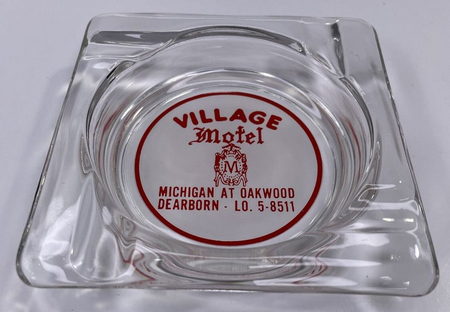 Village Motel (Village Inn of Dearborn) - Ashtray